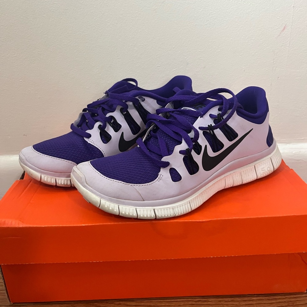 Nike Free Run 5.0 Breathe Women’s Sneaker size 7 Purple
